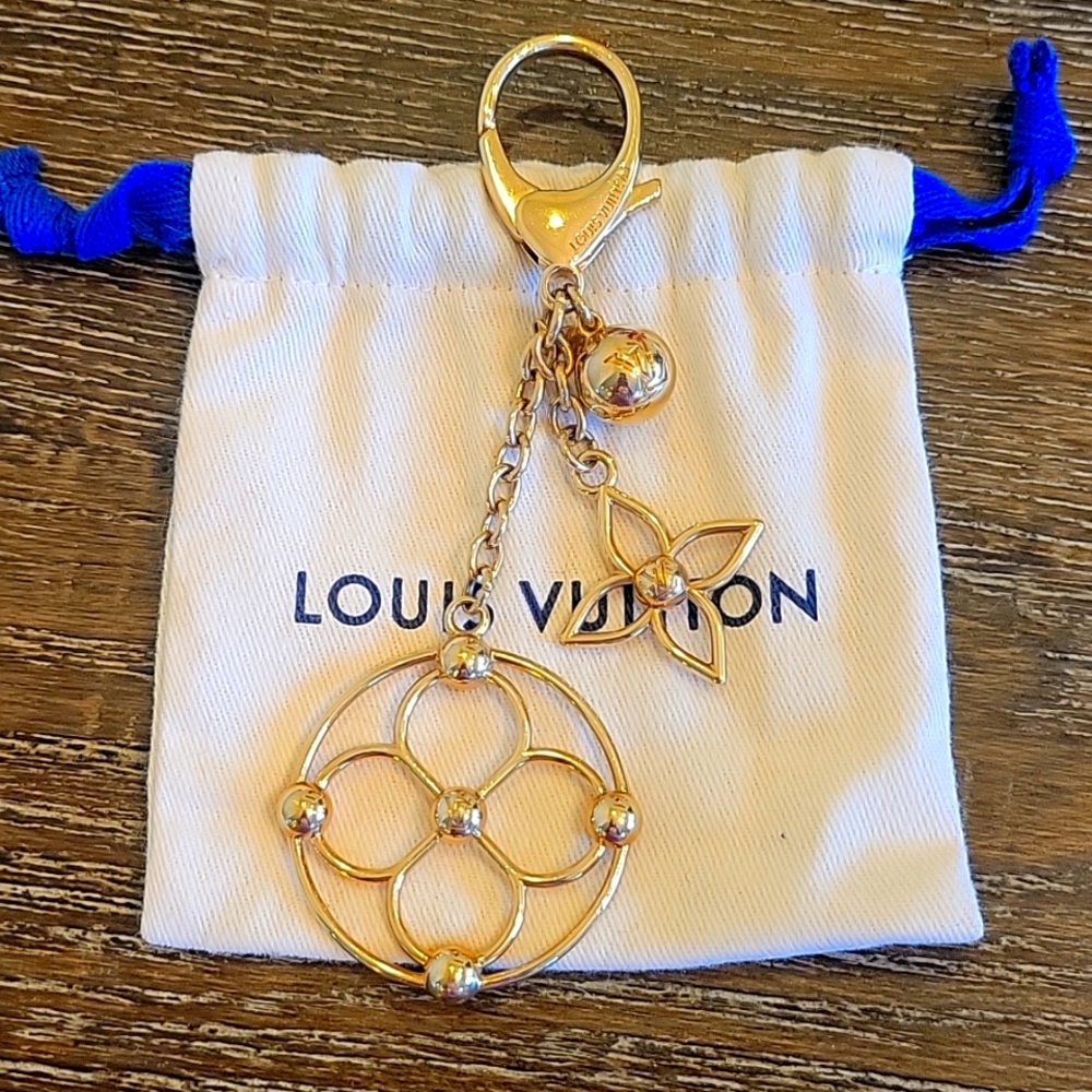 Louis Vuitton Key Ring and Bag Charm